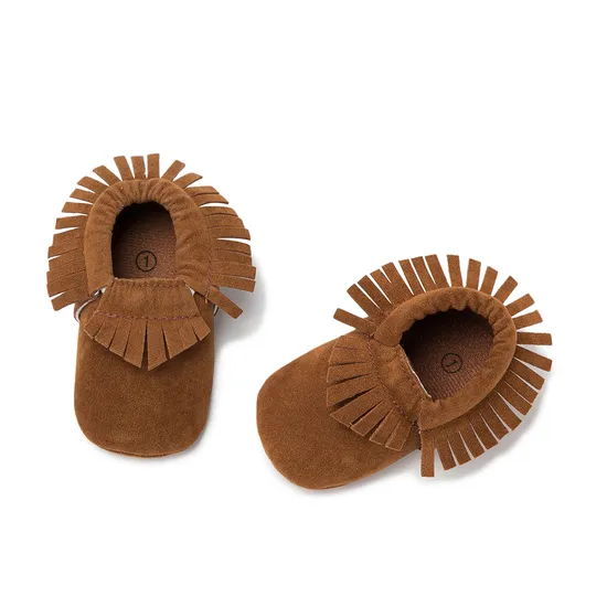 Fringe Newborn Infant Shoes Baby First Walker Shoes Moccasins Toddler Soft Moccasins Esg13769